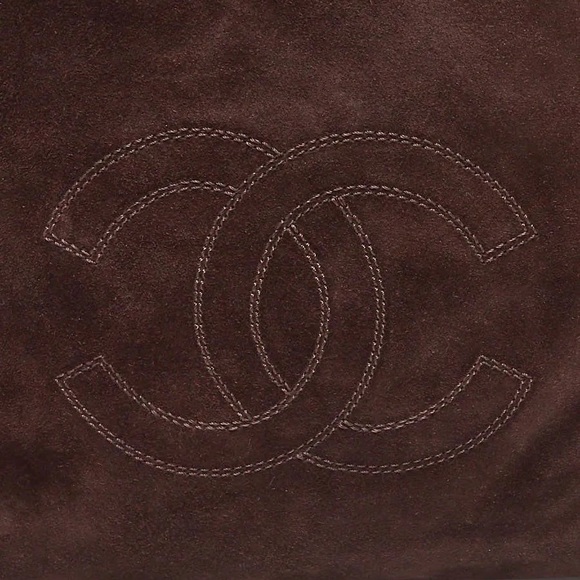 Chanel Purse - Tote chocolate brown suede - Picture 7 of 8